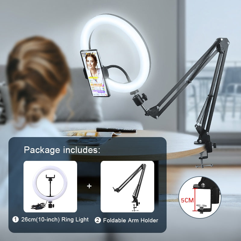 Lumineux Led Selfie, photographie et video