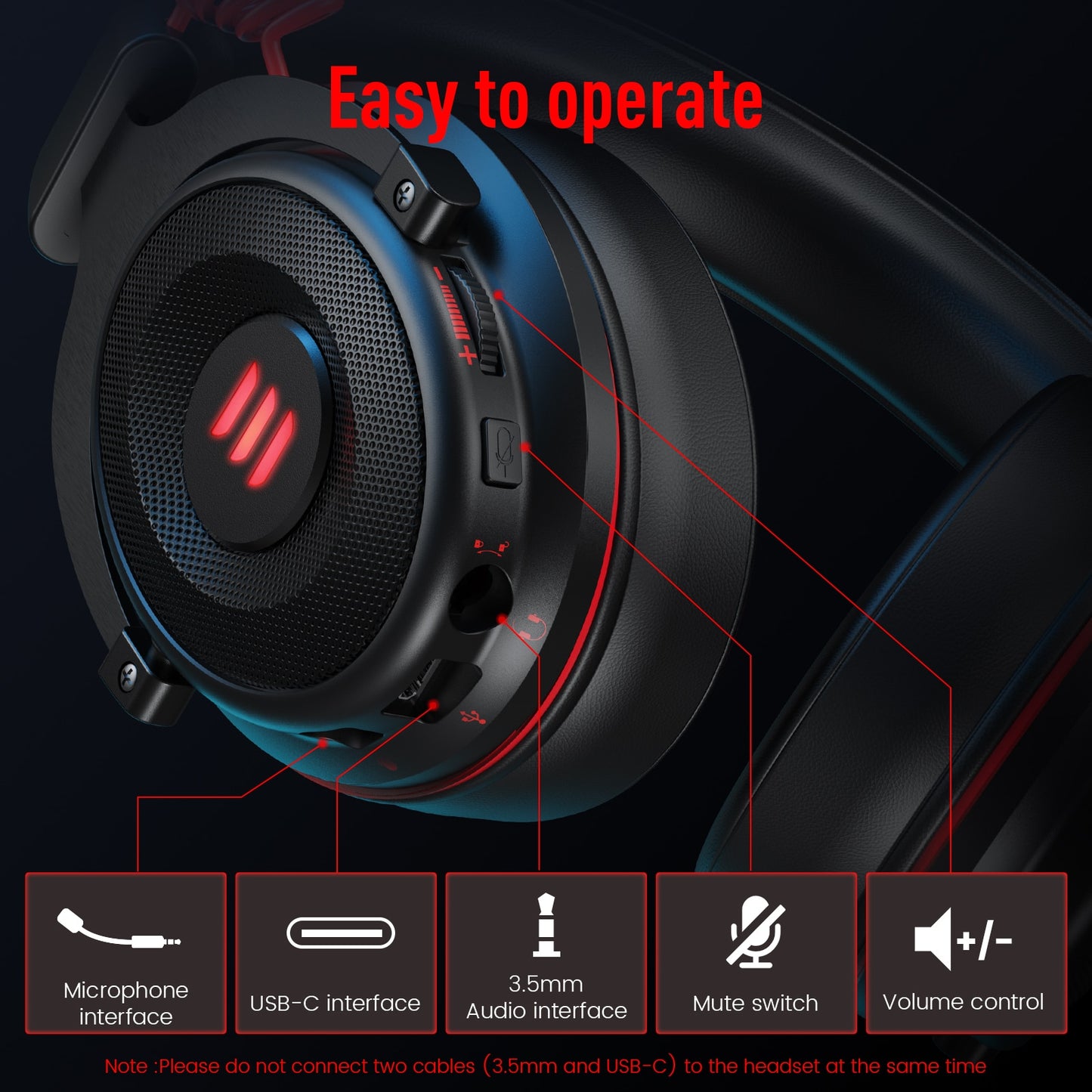 casque gamer EKSA